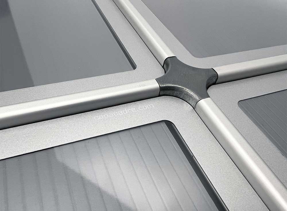 CL10 Multifenetres Croix aluminium