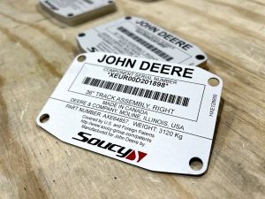 Carrousel Plaque metal 4