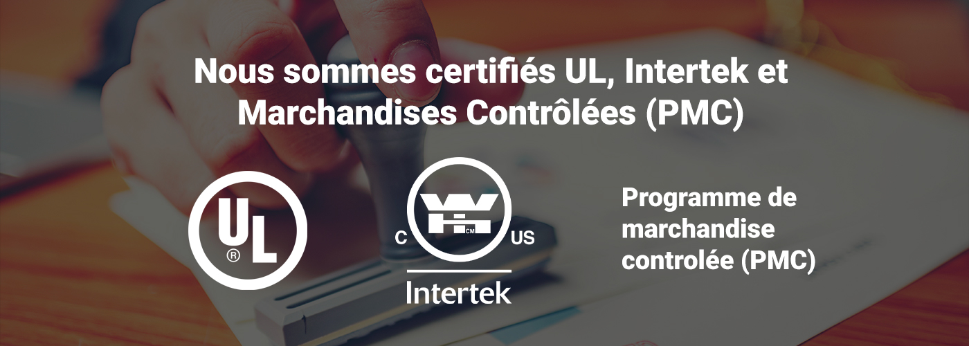 Certifications banniere