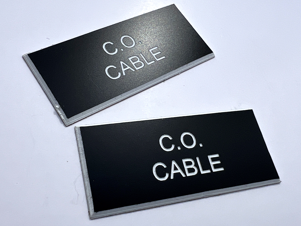 Gravure sur plastique