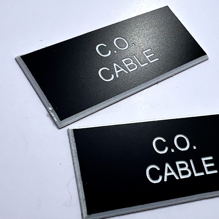 Plaques plastique lamine