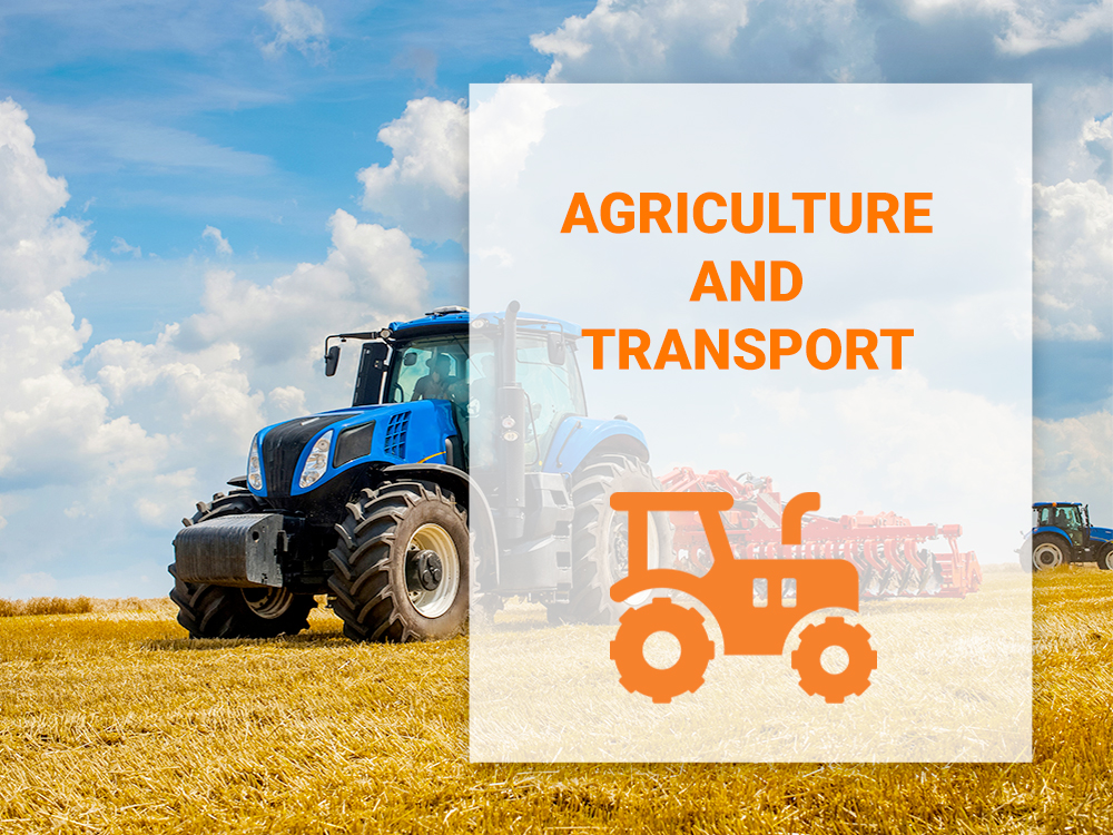 AGRICULTURE AND TRANSPORT
